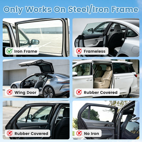 2 Pack Car Window Shades 26.77x19.09In