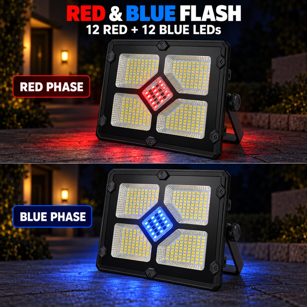 Solar Powered Rechargeable LED Flood Light W885 1