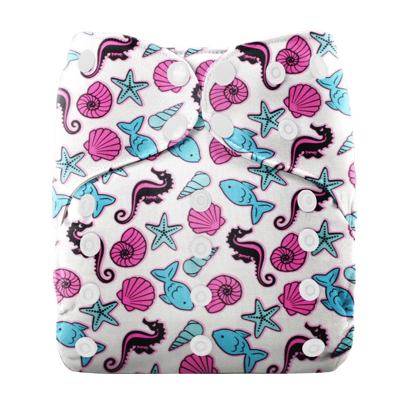 Reusable cloth diaper patterns
