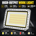 W8138-1 Rechargeable Magnetic LED Flood Light - Default