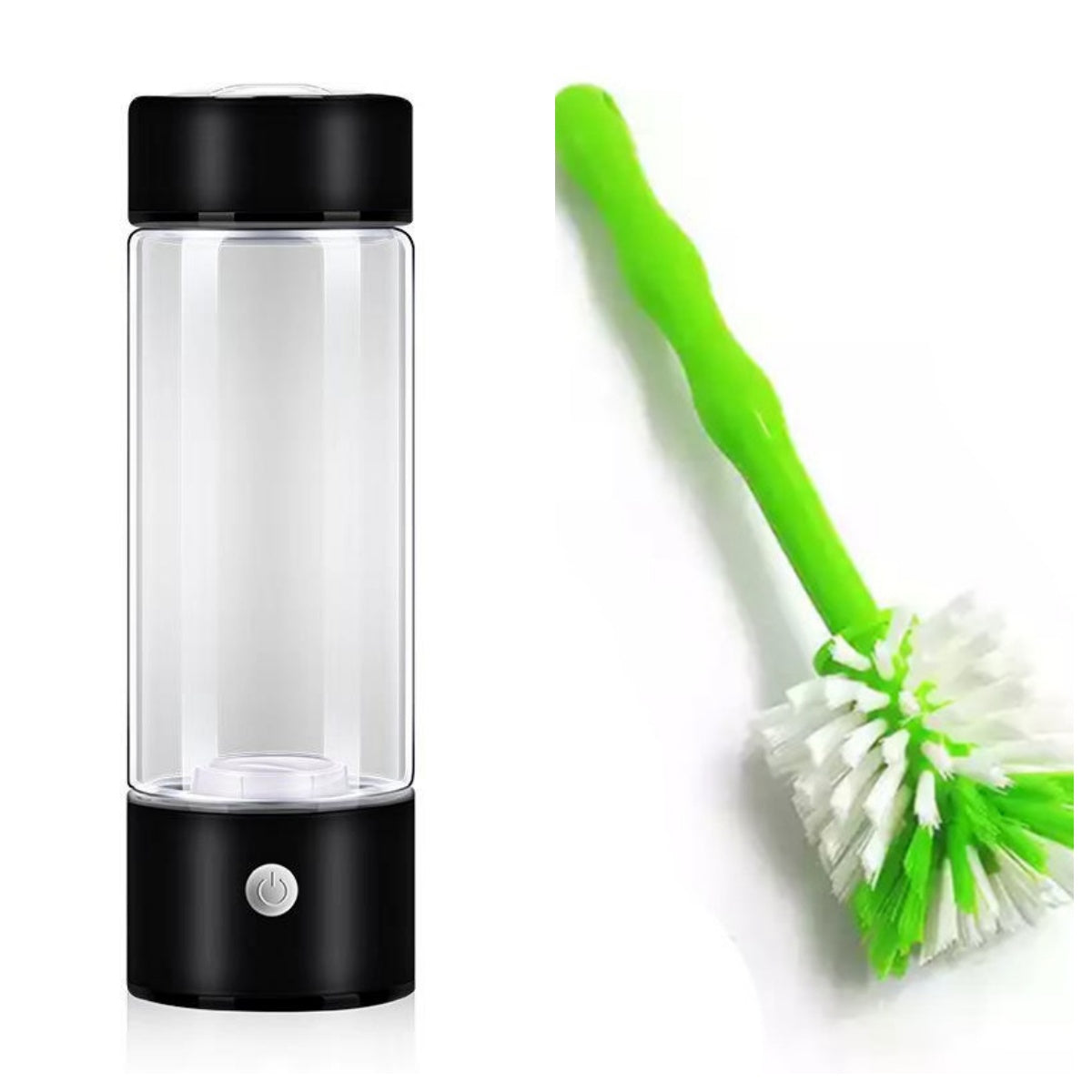 Electric Hydrogen-Rich Water Generator Bottle - Black Set-401 500ml-1PC