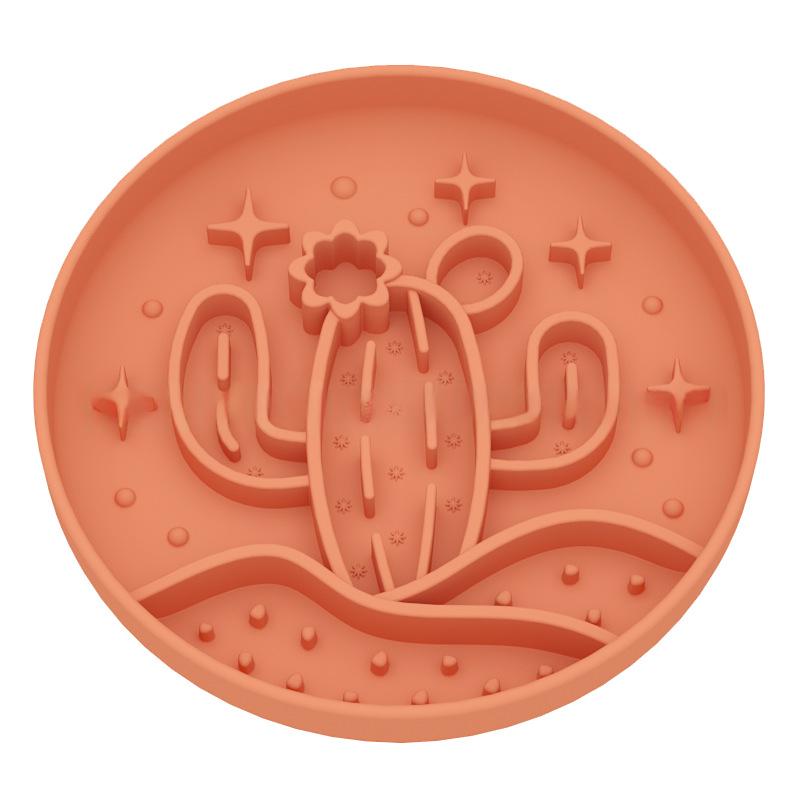 Cactus slow-feeder bowl packaging