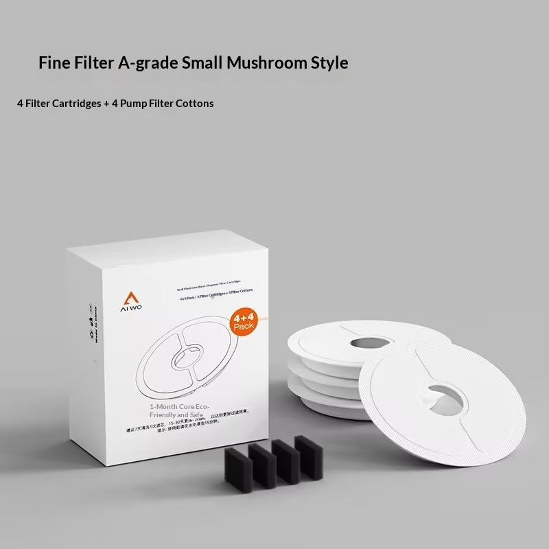 Mushroom Pet Water Dispenser - Automatic Flow Filter Cat Feeder - Filter element-1pc