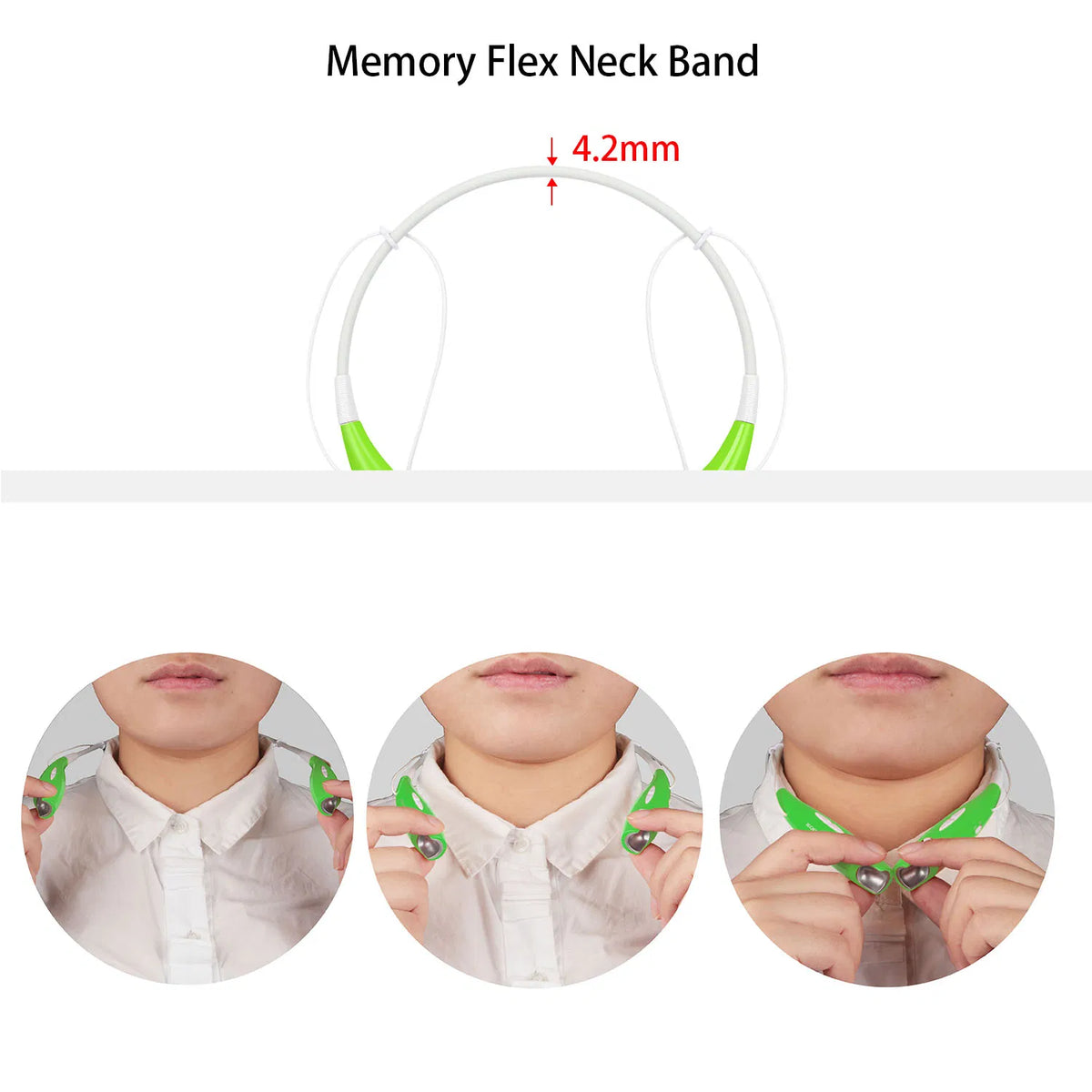 Wireless Sports Stereo Bluetooth Neckband Headset