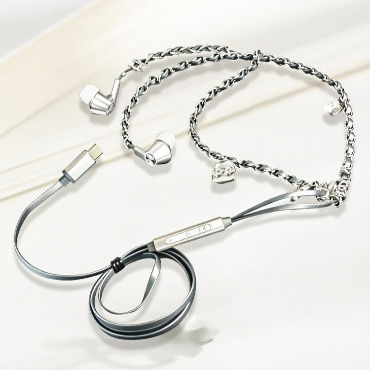Wired Neckband USB Plug-in Control Headset With Microphone