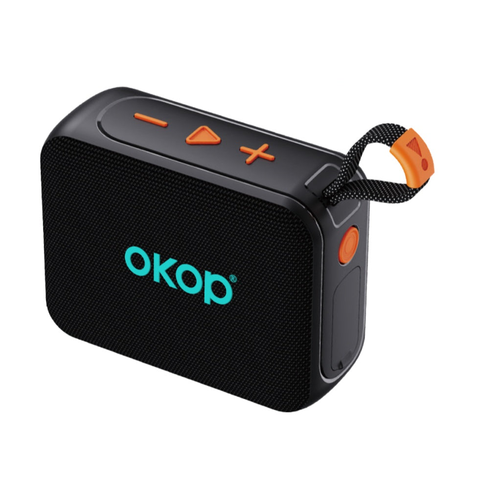 KP-852 Wireless Bluetooth Speaker with RGB Lighting - Black
