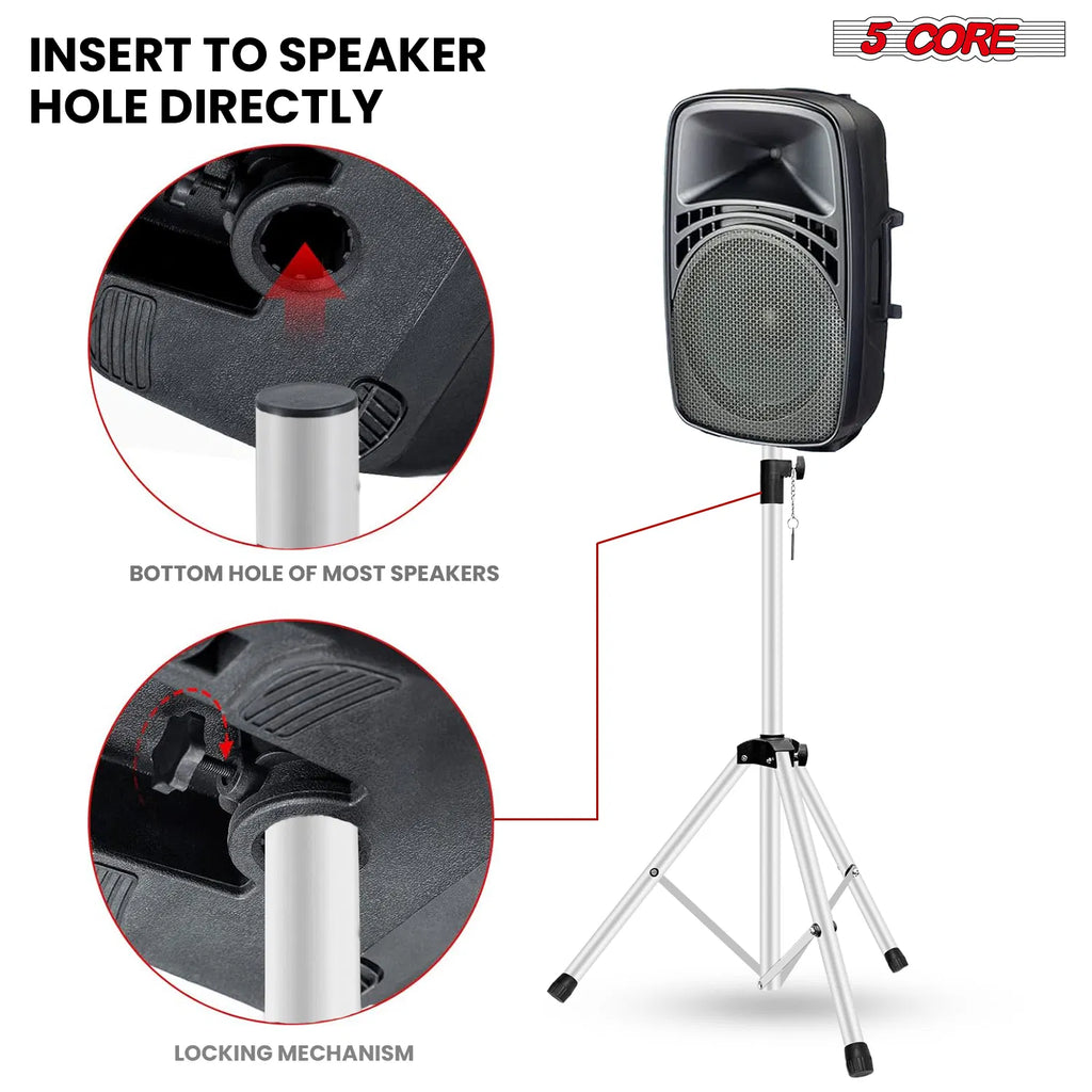 5 Core Adjustable Speaker Stand