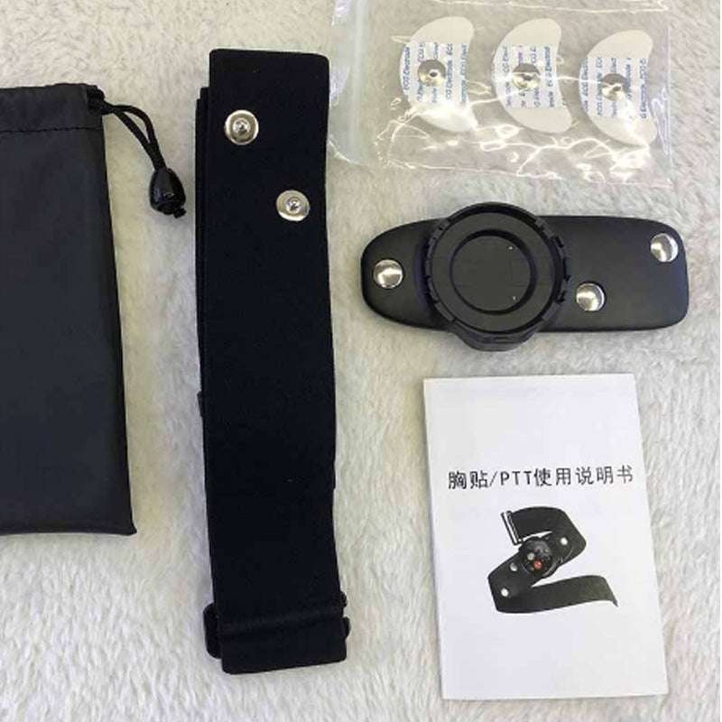 Smartwatch with Bluetooth Calling, Amoled Touchscreen, Health Monitoring - TK29 Chest Strap Set