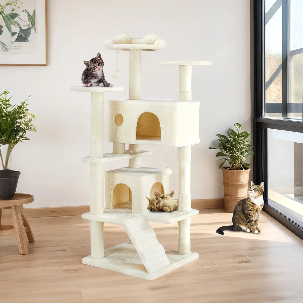 Multi-Functional Cat Tree House