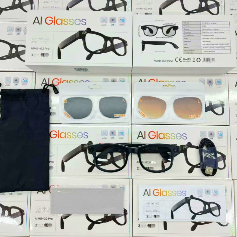 8-Megapixel Bluetooth Calling Smart Glasses