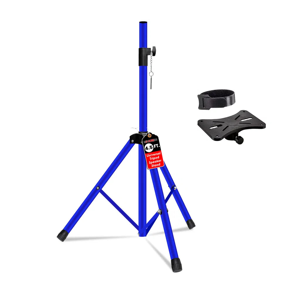 5 Core Adjustable Speaker Stand - Dark Blue