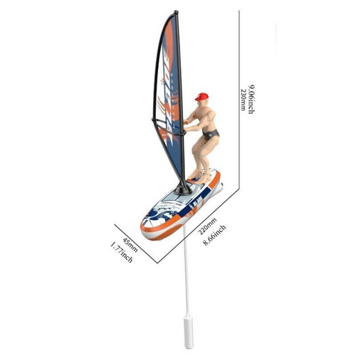 2.4GHz High Speed RC Racing Sailboat Toy