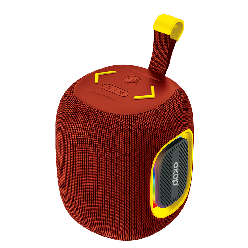 KP-877 Portable Bluetooth Speaker with RGB Lighting