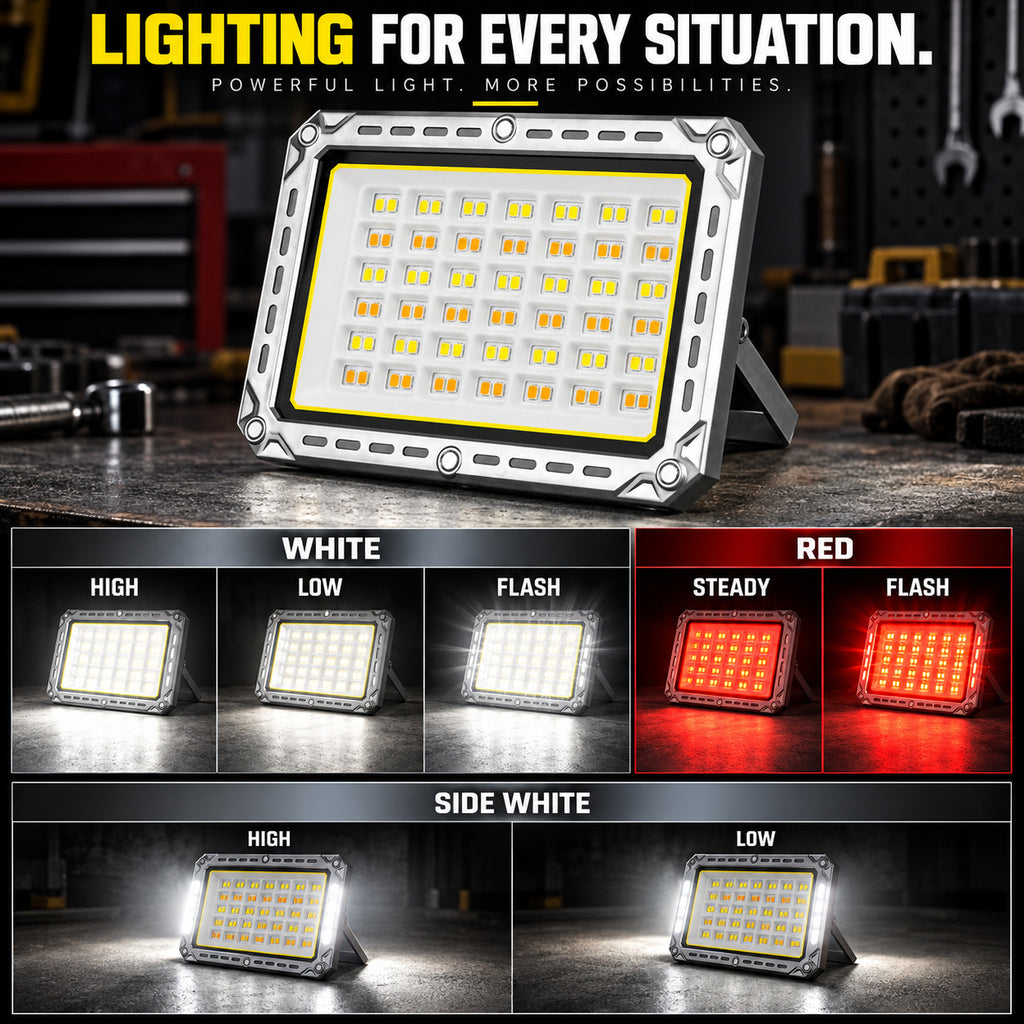 W8138-2 Rechargeable Magnetic LED Work Light