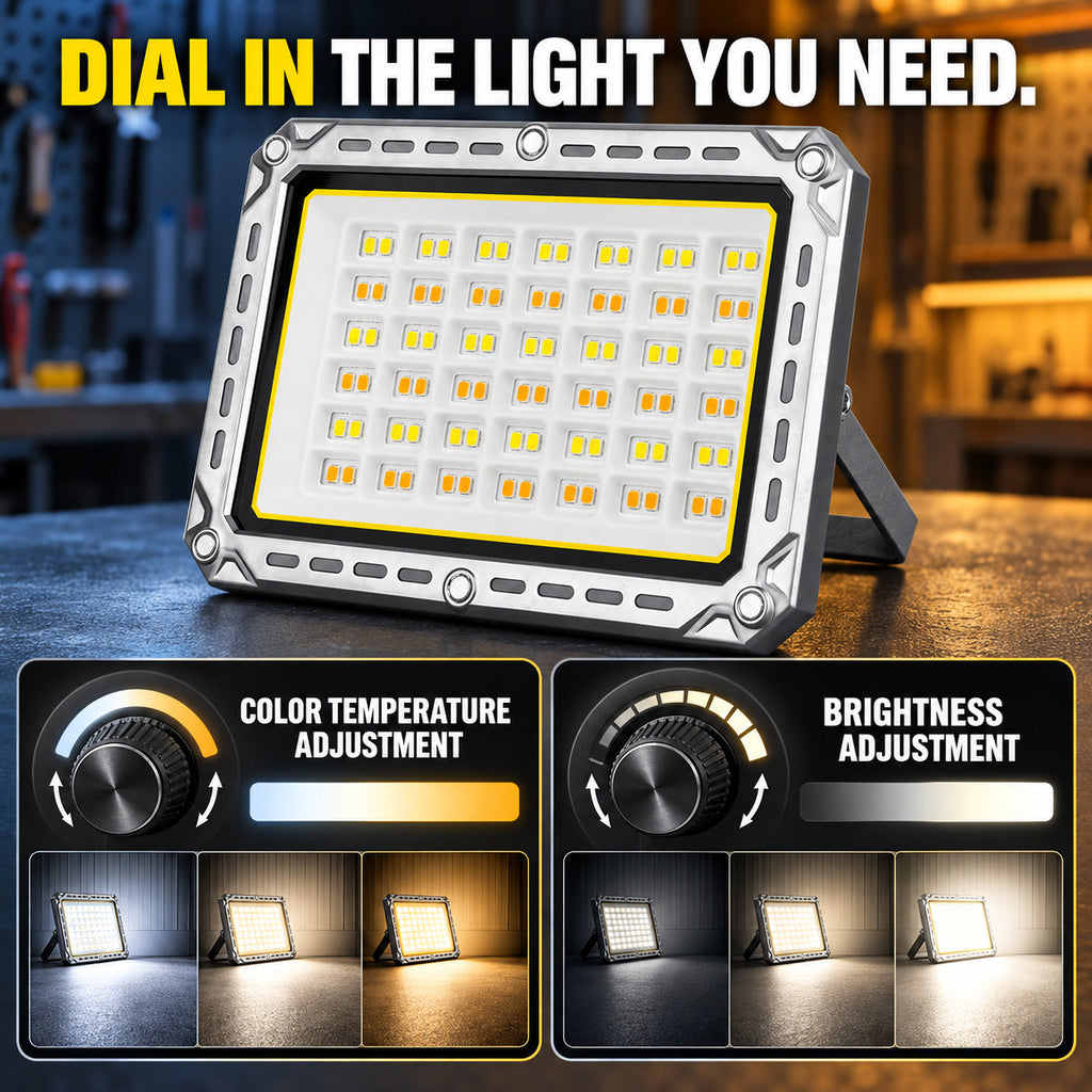 W8138-2 Rechargeable Magnetic LED Work Light