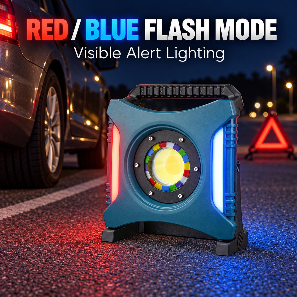 Rechargeable COB LED Flood Light with Type-C Charging