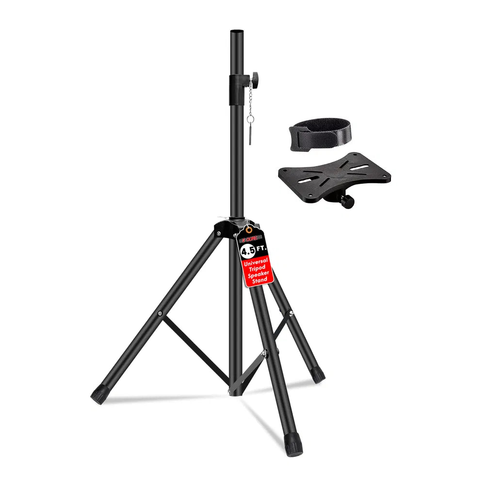 5 Core Adjustable Speaker Stand - Black