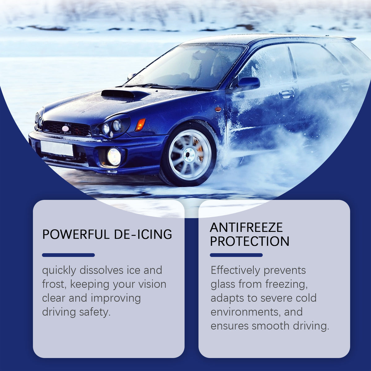 Rayhong Windshield De-Icing Spray for Cars
