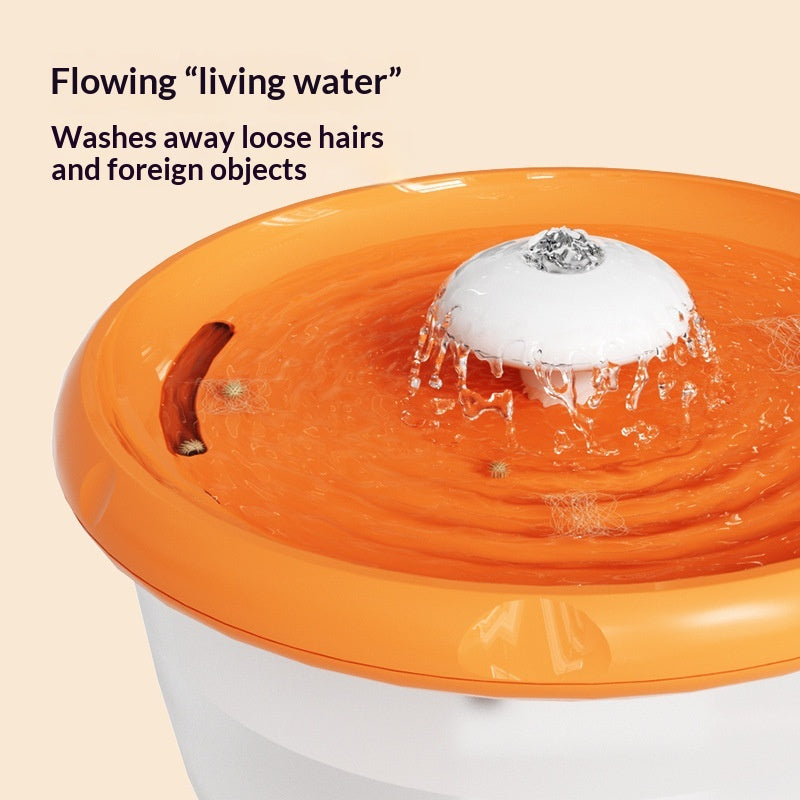 Mushroom Pet Water Dispenser - Automatic Flow Filter Cat Feeder