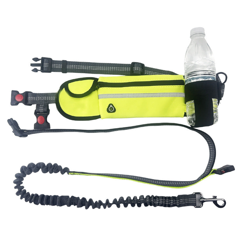 Running leash packed