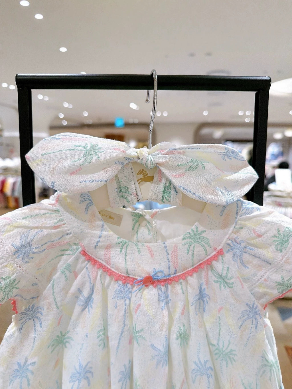 Girls' Flutter-Sleeve Summer Dress with Headband