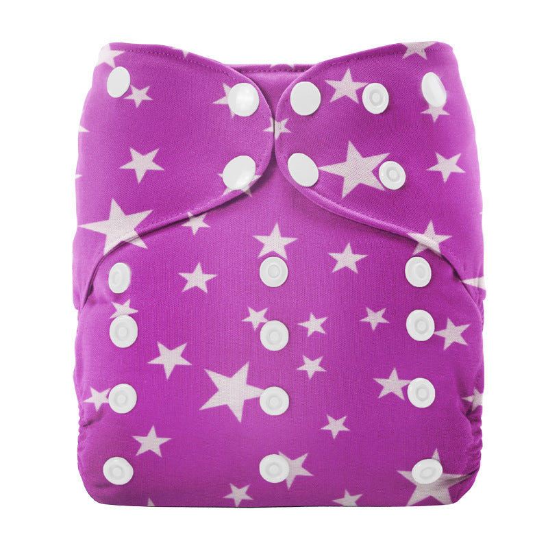 Cloth diaper pattern range