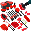 35-Piece Car Detailing Kit - Complete Cleaning & Wash Set with Storage Toolbox - Default