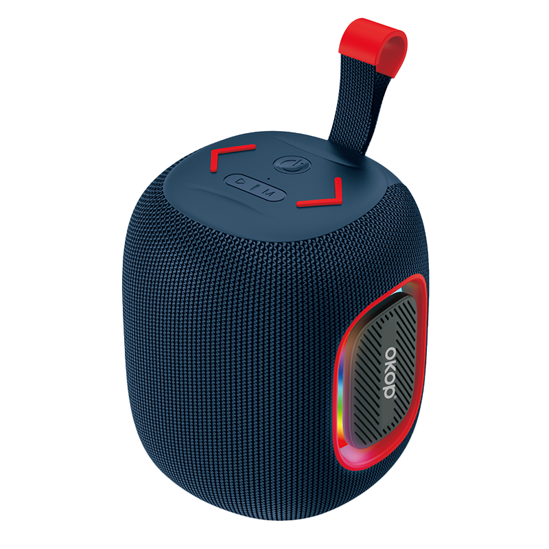 KP-877 Portable Bluetooth Speaker with RGB Lighting