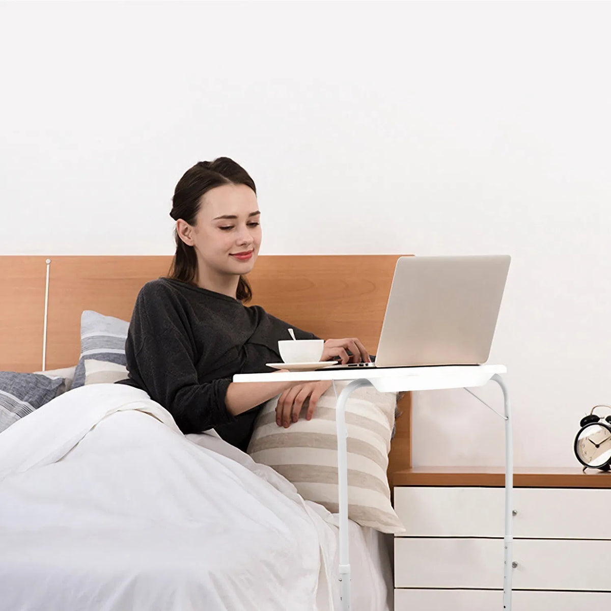 Foldable Tray Table Portable Sofa TV