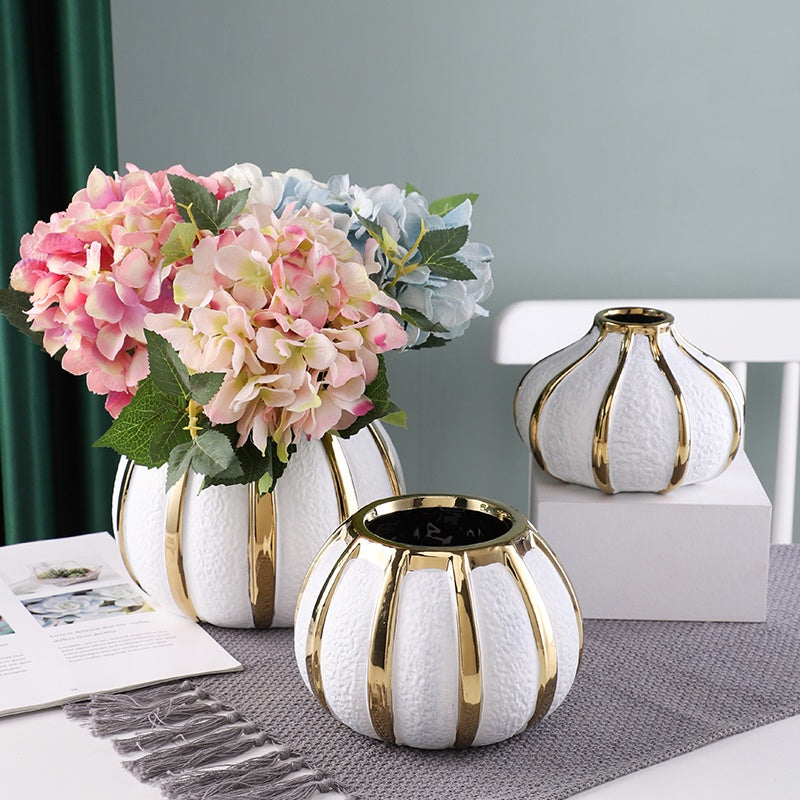 Ceramic Flowerpot for Home Decoration